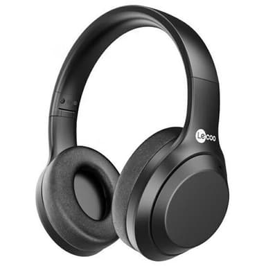 LENOVO Trådlösa Over-Ear hörlurar Hopfällbara Gaming Musik Bluetooth-headset - Svart