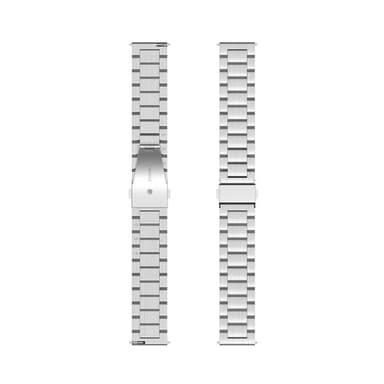 Huawei Watch GT3 42mm/Watch GT2 42mm Rem i Stål - Silver