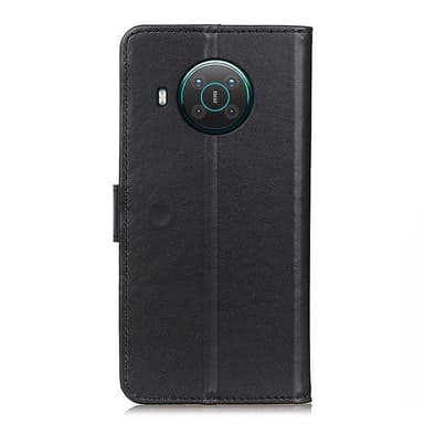 Nokia X10 / X20 Plånboksfodral läder  - Svart