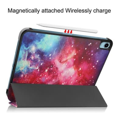 Apple iPad 10.9 2022 Slim fit tri-fold fodral - Space