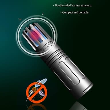 Anti Mygg Mosquito Repeller Killer Elektronisk batteridriven