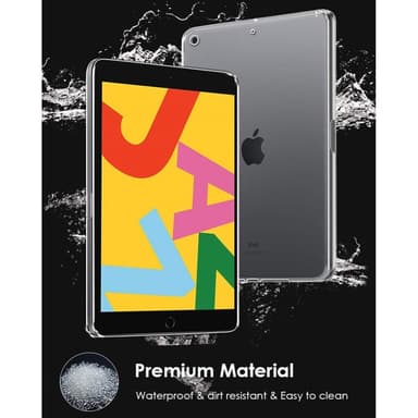 iPad 10.2 2021/2020/2019 TPU Skal - Transparent