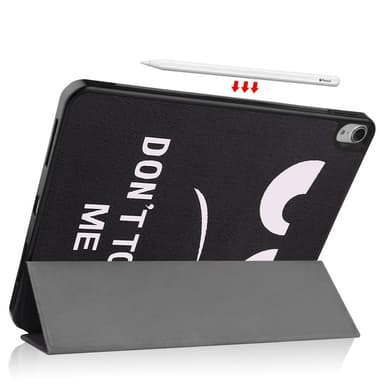 Apple iPad Air (2020) (2022) Slim fit tri-fold fodral - Don't Touch Me