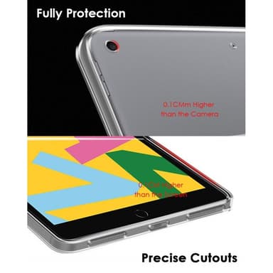 iPad 10.2 2021/2020/2019 TPU Skal - Transparent