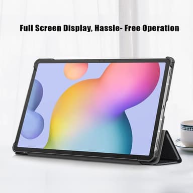 Slim Fit Cover Fodral Till Samsung Galaxy Tab S7 / Tab S8 - Svart