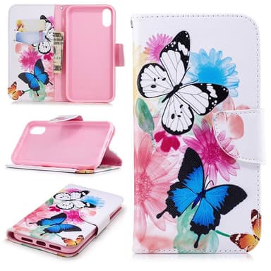 iPhone XR Plånboksfodral - Butterflies