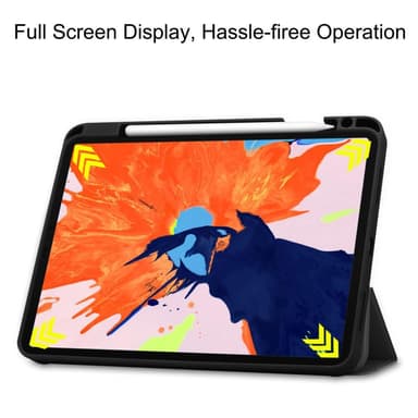 iPad Pro 12.9"" 2020/2018 Slim fit tri-fold fodral - Svart