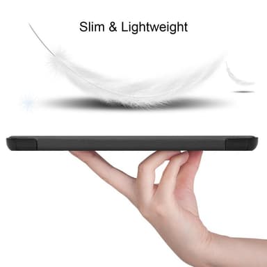 Tri-fold Fodral till Lenovo Tab M10 FHD REL TB-X605FC - Svart