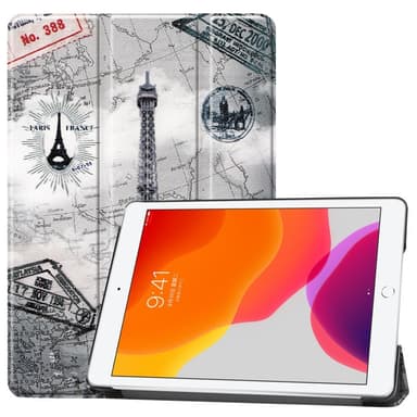 Apple iPad 10.2 2021/2020 Slim fit tri-fold fodral - Map