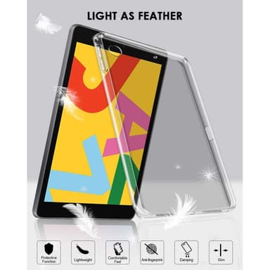 iPad 10.2 2021/2020/2019 TPU Skal - Transparent