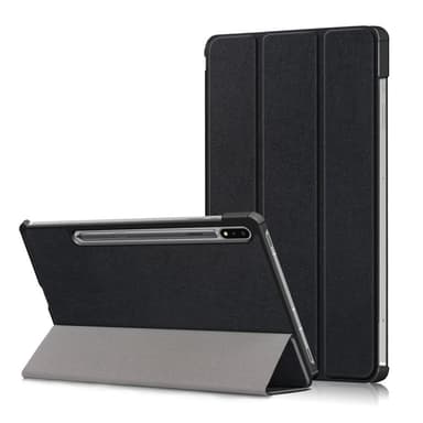 Slim Fit Cover Fodral Till Samsung Galaxy Tab S7 / Tab S8 - Svart