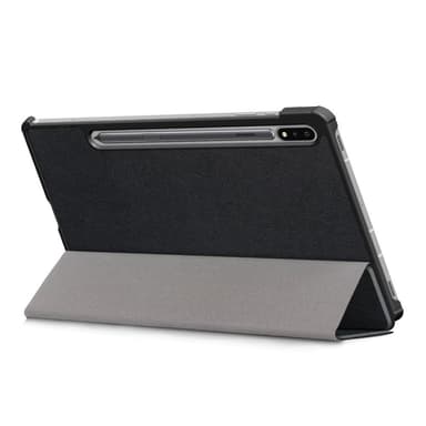 Slim Fit Cover Fodral Till Samsung Galaxy Tab S7 / Tab S8 - Svart