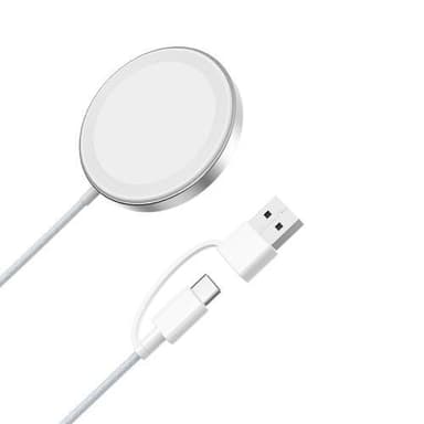 Dubbelsidig Magnetisk Laddare laddning För Apple Watch mobil hörlur