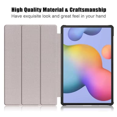 Slim Fit Cover Fodral Till Samsung Galaxy Tab S7 / Tab S8 - Svart