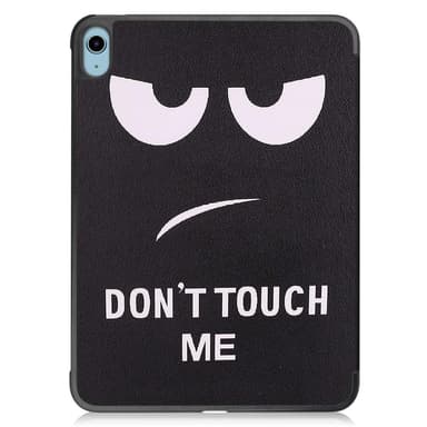 Apple iPad 10.9 2022 Slim fit tri-fold fodral - Don't Touch