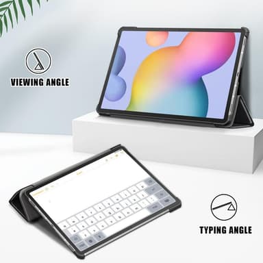 Slim Fit Cover Fodral Till Samsung Galaxy Tab S7 / Tab S8 - Svart