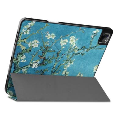 iPad Pro 12.9"" 2021 Slim fit tri-fold fodral - Flower