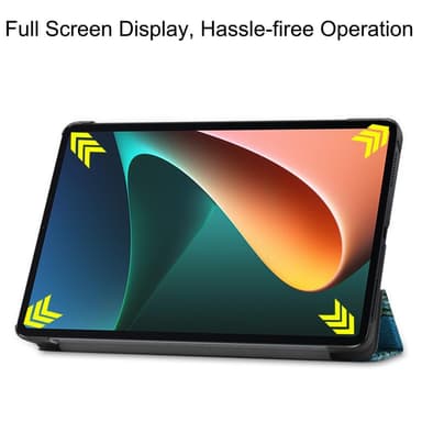 Slim Fit Cover Till Xiaomi Pad 5 - Sleep/Wake Up - Plum Blossom