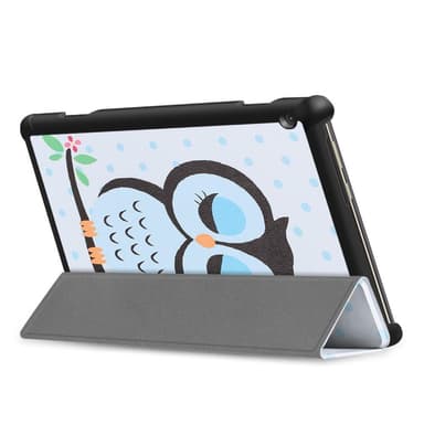 Tri-fold Fodral till Lenovo Tab M10 TB-X505F / TB-X605F - Sleeping Owl