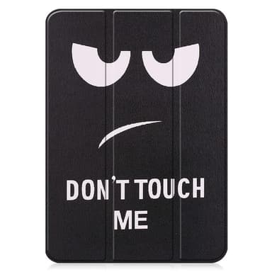 Apple iPad 10.9 2022 Slim fit tri-fold fodral - Don't Touch