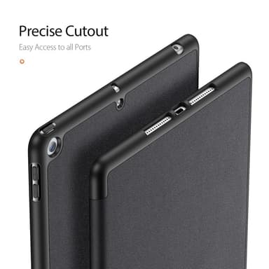 DUX DUCIS Domo Apple iPad 10.2 2021/2020/2019 fodral Tri-Fold Svart