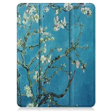iPad Pro 12.9"" 2021 Slim fit tri-fold fodral - Flower
