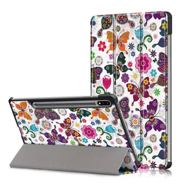 Slim Fit Cover Fodral Till Samsung Galaxy Tab S7 FE /Tab S7 Plus / Tab S8+ - Butterflies
