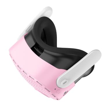 För Meta Quest 3S Skyddsfodral VR Headset Silikonskydd - Rosa