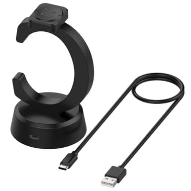 För Google Pixel Watch 3 45/41mm Watch 2 Fitbit Ace LTE Laddare & docka 1m kabel