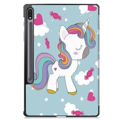 Slim Fit Cover Fodral Till Samsung Galaxy Tab S10+ (S10 Plus) - Unicorn