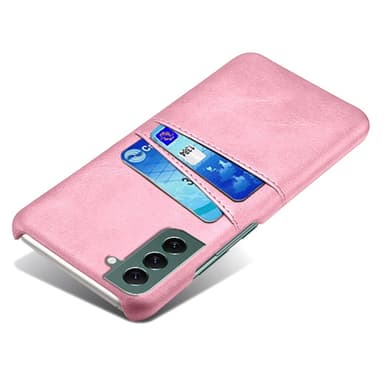 Till Samsung Galaxy S24 Skal med 2 kortplatser - Rosa