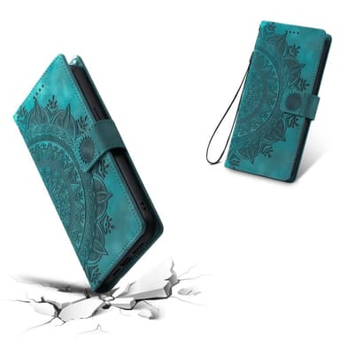 För Samsung Galaxy A26 plånboksfodral Fodral Skal Mandala blommönster