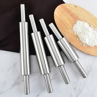 Kavel av rostfritt stål Non-stick Bakverk Deg Bakning Kök - 38.3 cm