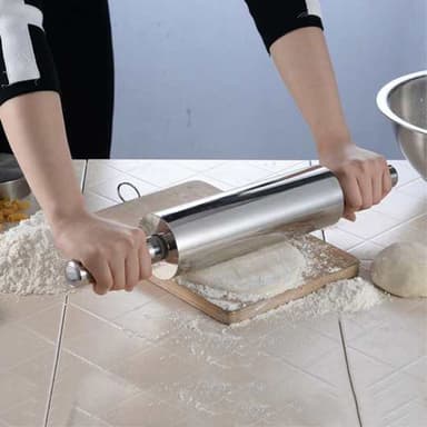 Kavel av rostfritt stål Non-stick Bakverk Deg Bakning Kök - 38.3 cm