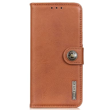 KHAZNEH Motorola Moto G55 Lommebok-deksel - Brun