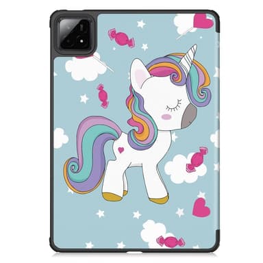 Slim Fit Cover Fodral För Xiaomi Pad 7 Auto Wake / Sleep - Unicorn