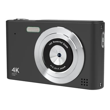 Digitalkamera 2,4-tum IPS-skärm HD CCD-kamera med 32GB TF-kort + kortläsare