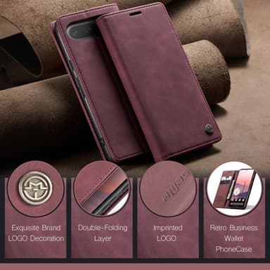 CASEME För Google Pixel 9 Pro / Pixel 9 Fodral Stativ Telefonfodral