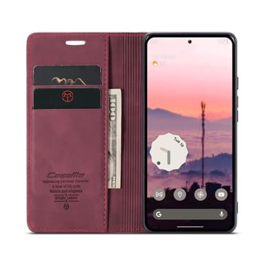CASEME För Google Pixel 9 Pro / Pixel 9 Fodral Stativ Telefonfodral