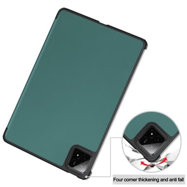 Slim Fit Cover Fodral För Xiaomi Pad 7 Auto Wake / Sleep - Grön