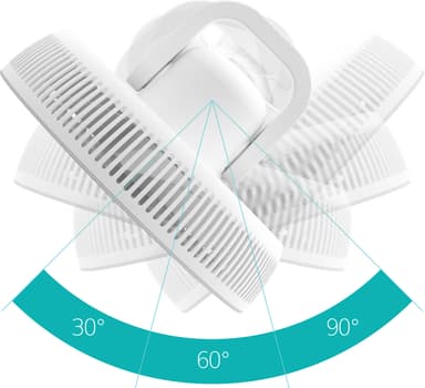 Duux Whisper Flex 2 golvfläkt 35984 (vit)