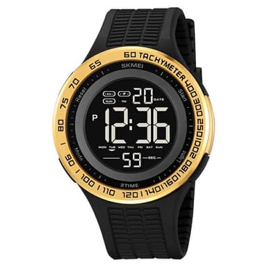 Armbandsklocka Armbandsur Klocka SKMEI Luminous Digital Elektronisk - Guld