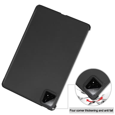 Slim Fit Cover Fodral För Xiaomi Pad 7 Auto Wake / Sleep - Svart