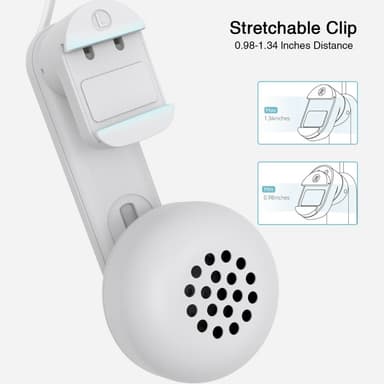 Hörlurar för Meta Quest 2/3 VR-headset 3,5 mm hörlurar med töjbar klämma