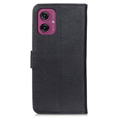 KHAZNEH Motorola Moto G55 Lommebok-deksel - Svart
