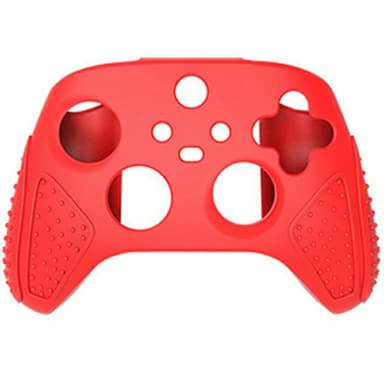 För Xbox Series S/X Game Controller Dammtätt silikonskydd Anti-halk Fodral - Röd
