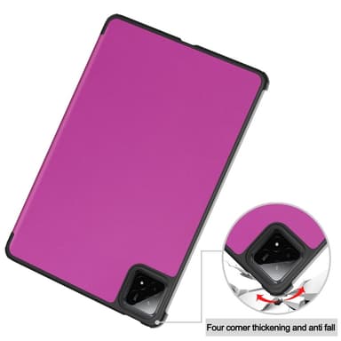 Slim Fit Cover Fodral För Xiaomi Pad 7 Auto Wake / Sleep - Lila