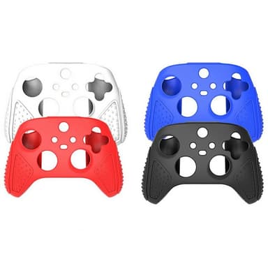 För Xbox Series S/X Game Controller Dammtätt silikonskydd Anti-halk Fodral - Röd