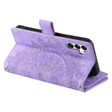 För Samsung Galaxy A26 / A16 plånboksfodral Fodral Skal Mandala blommönster