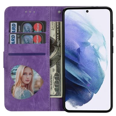 För Samsung Galaxy S25 Ultra Ställbart Glitterfodral med Dragkedjeficka